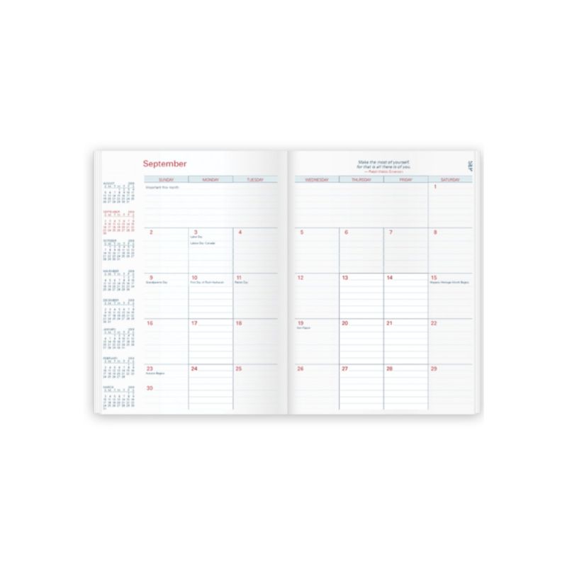 Refill-- 7x10 Classic Monthly (Dm) 1 Refill-- 7x10 Classic Monthly (Dm) 1