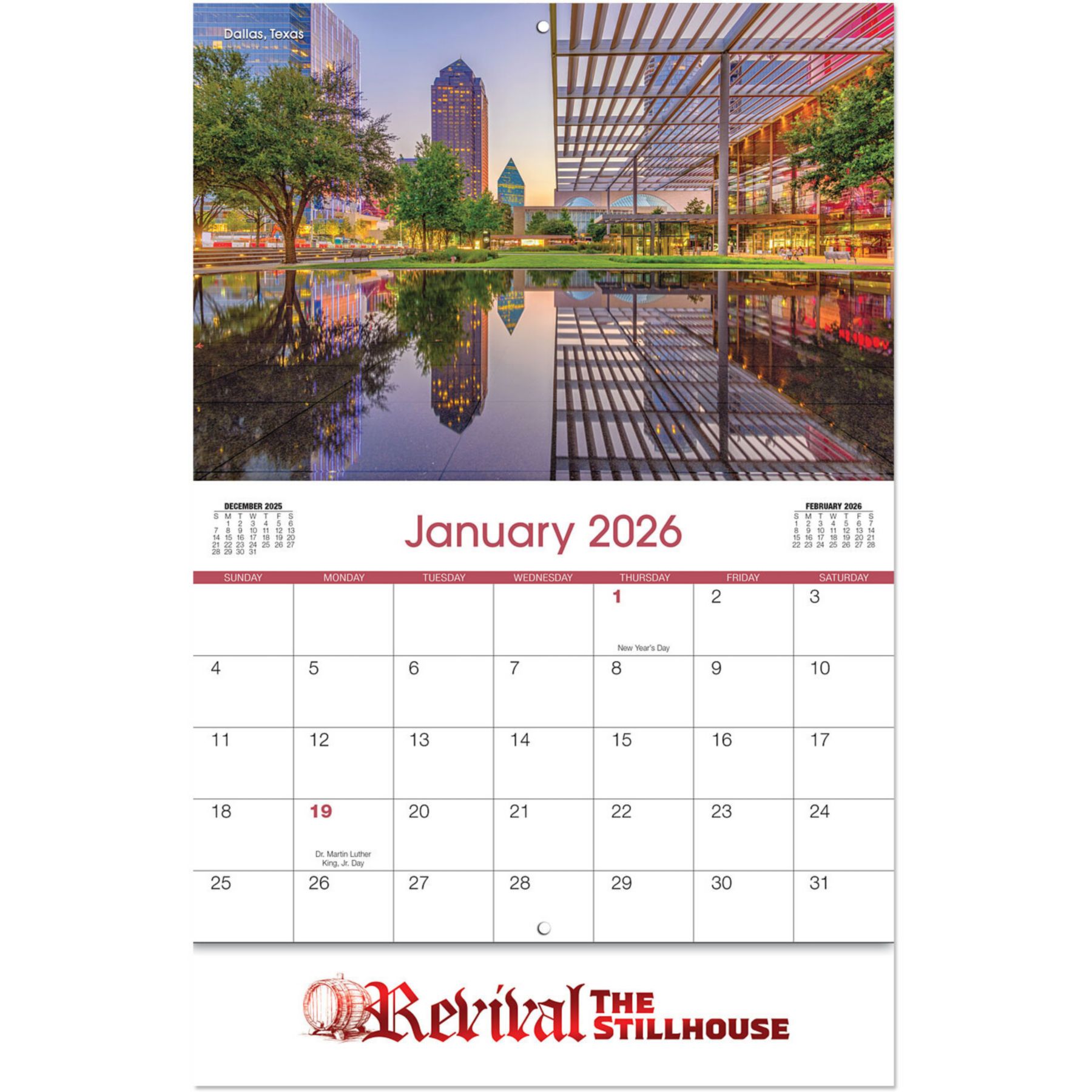 American Splendor Stapled Wall Calendar 1