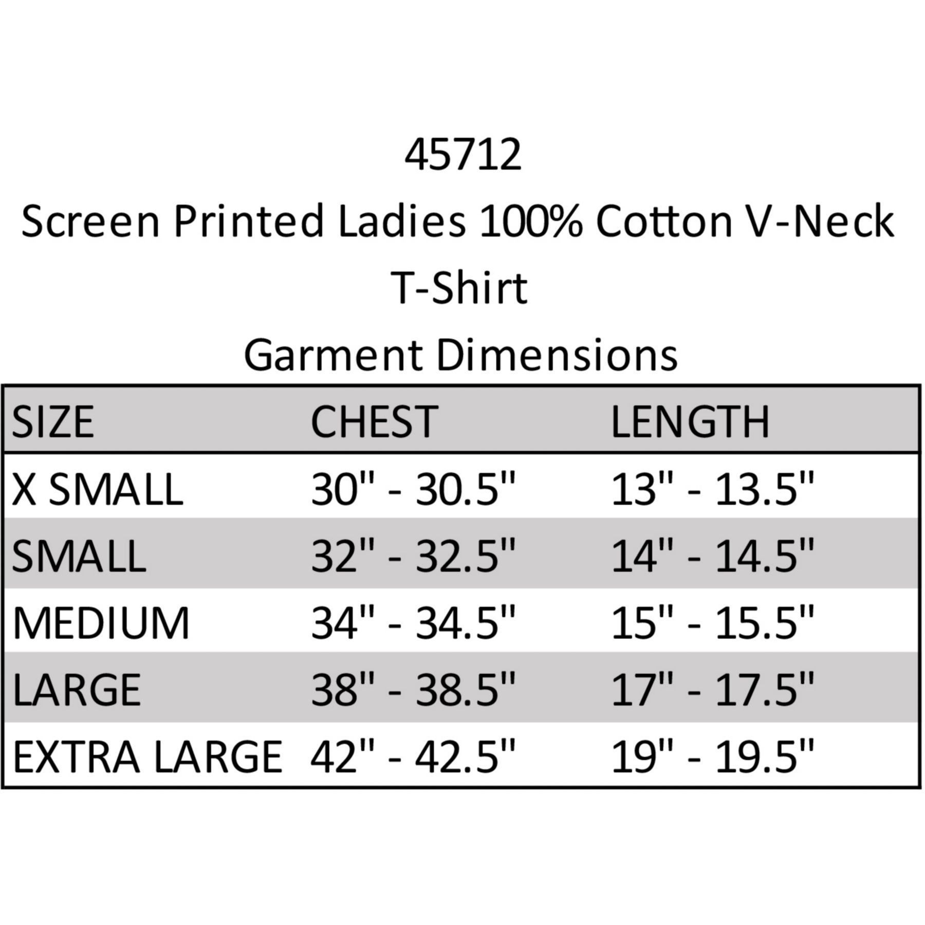 Ladies Cotton V-Neck T-Shirt 1
