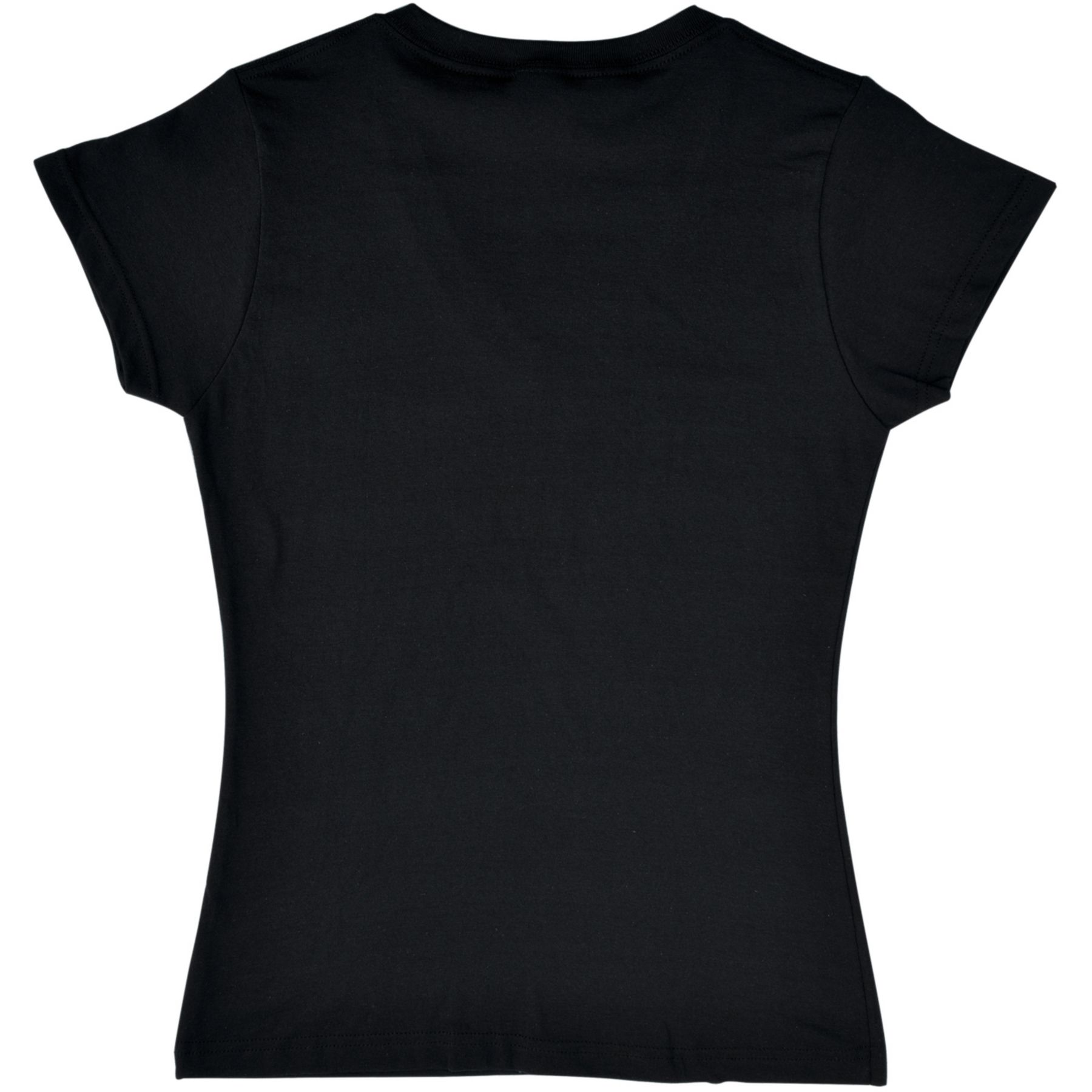Ladies Cotton V-Neck T-Shirt 1