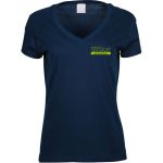 Ladies Cotton V-Neck T-Shirt 1 Ladies Cotton V-Neck T-Shirt 1