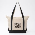 Saratoga Zippered Cotton Boat Bag 1 Saratoga Zippered Cotton Boat Bag 1