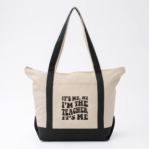 Saratoga Zippered Cotton Boat Bag 1 Saratoga Zippered Cotton Boat Bag 1