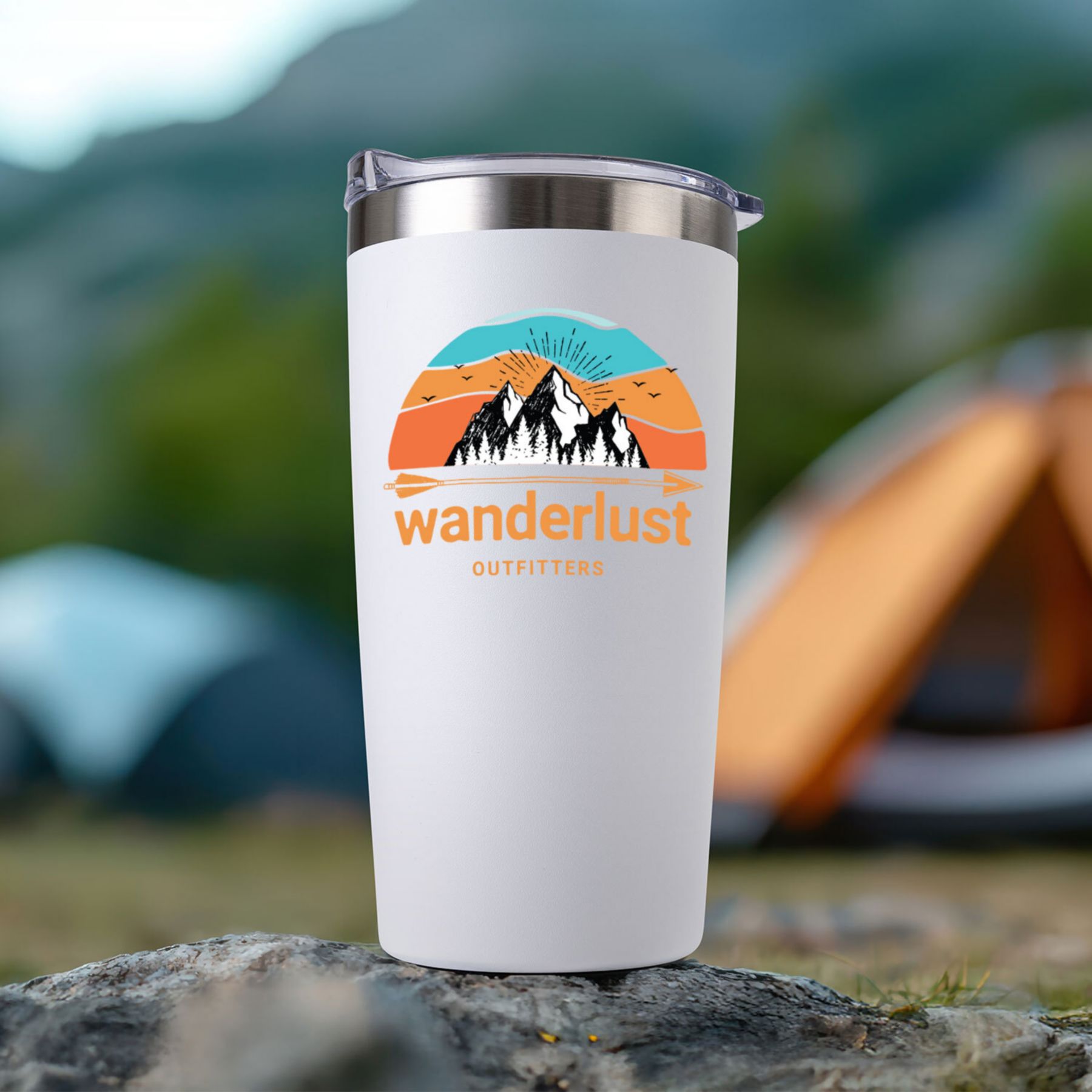 Full Color Adventure Powder Tumbler 20 Oz 1