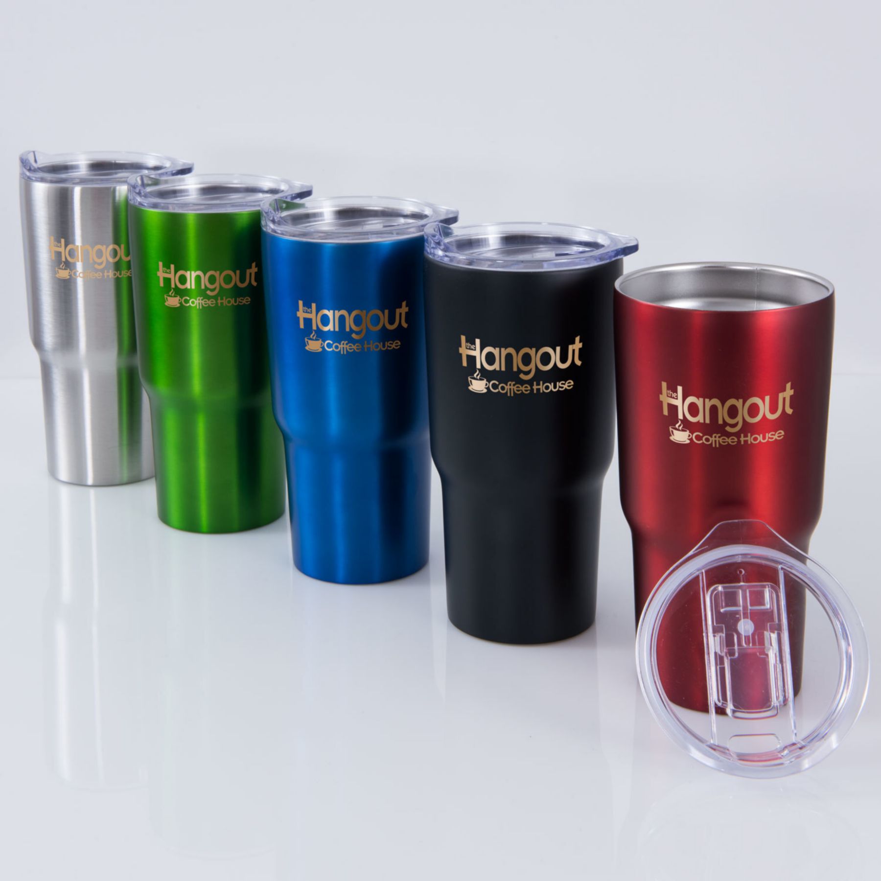 Conquest Stainless Steel Travel Tumbler 20 Oz. 1