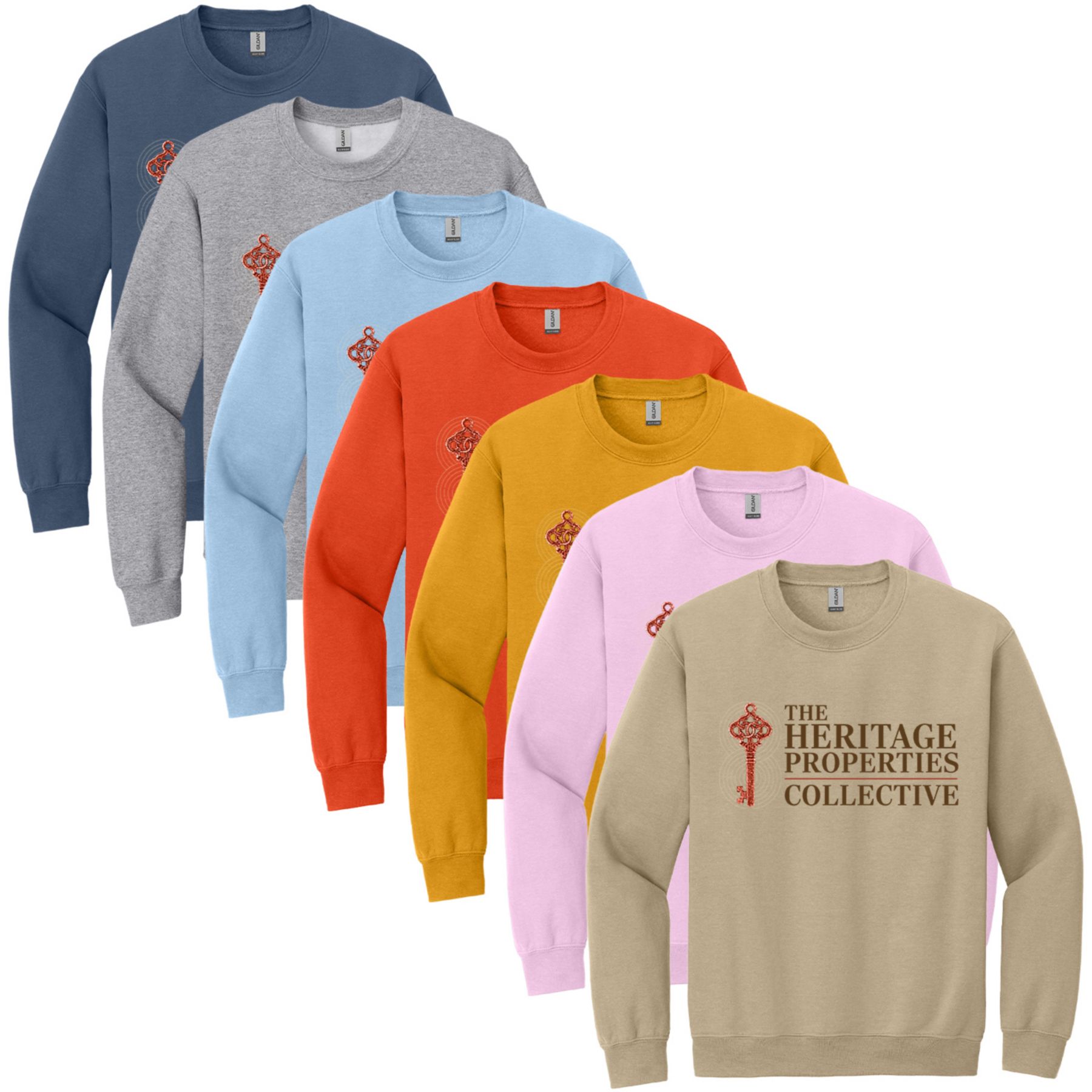 Gildan Crewneck Sweatshirt Full Color Dtf 1