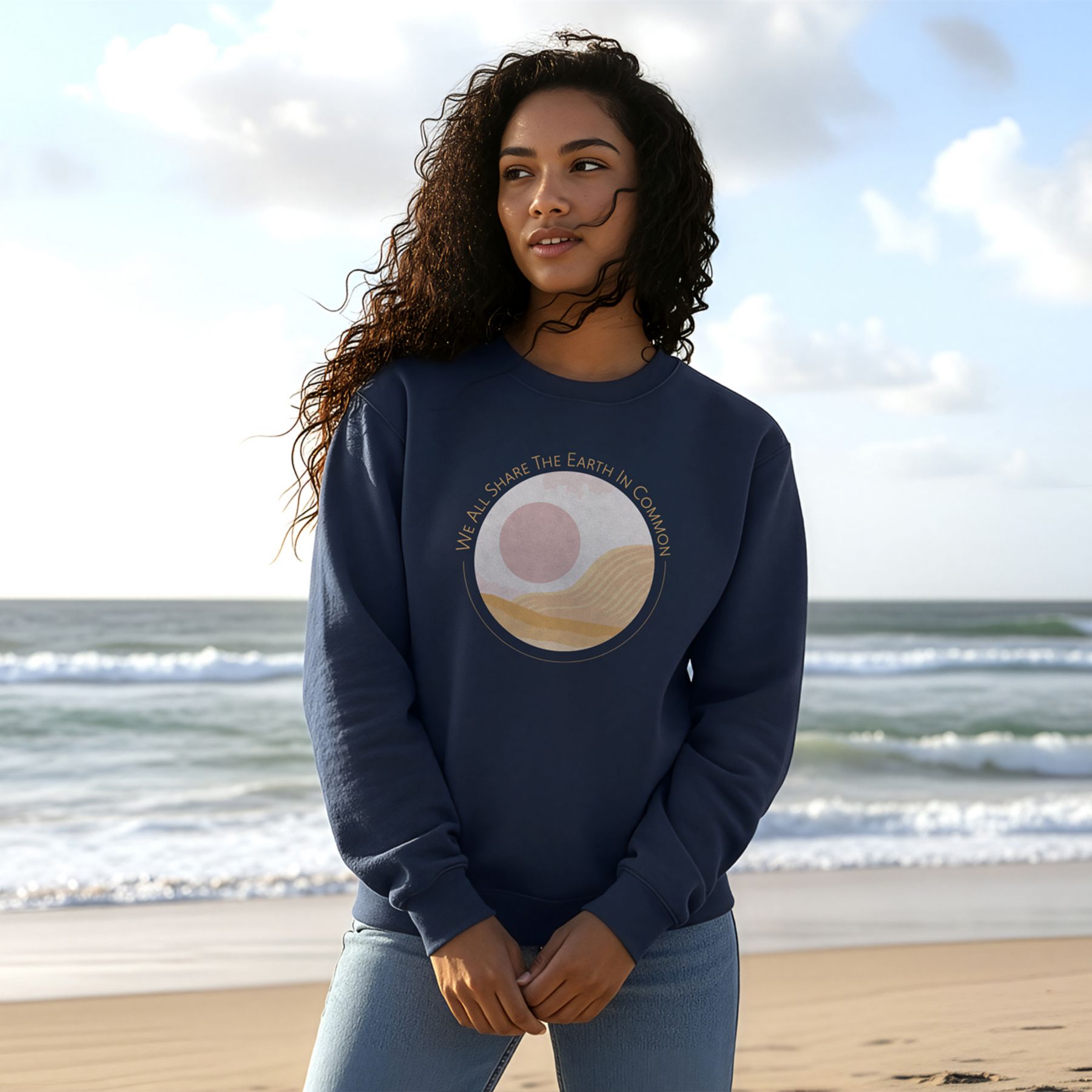 Gildan Crewneck Sweatshirt Full Color Dtf 1