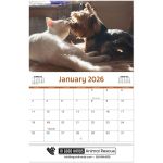 Furry Friends Stapled Wall Calendar 3 Furry Friends Stapled Wall Calendar 3