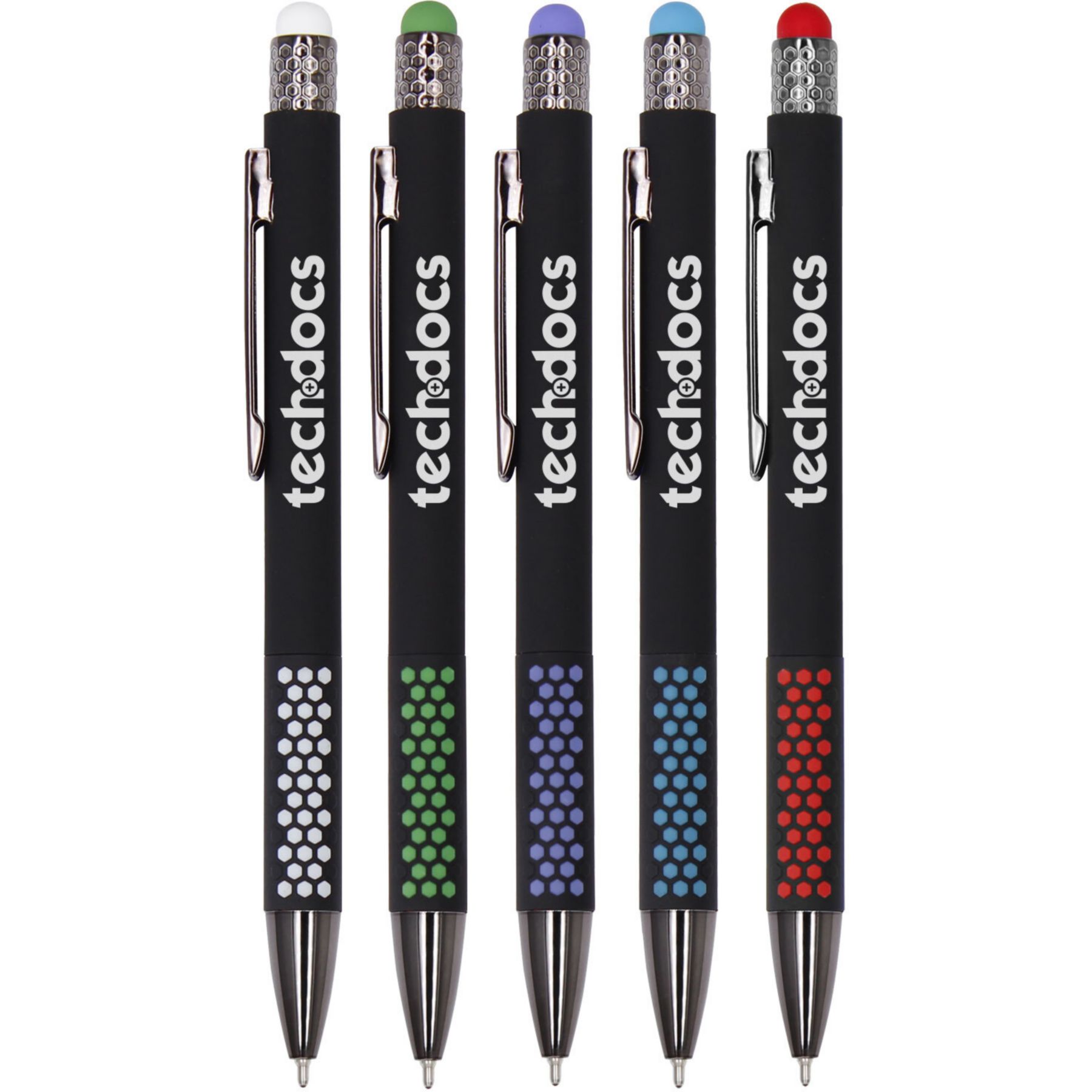 Honeycomb Stylus Gel Pen 1