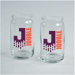 Full Color Can Shape Glass Gift Set Of 2 1 Full Color Can Shape Glass Gift Set Of 2 1