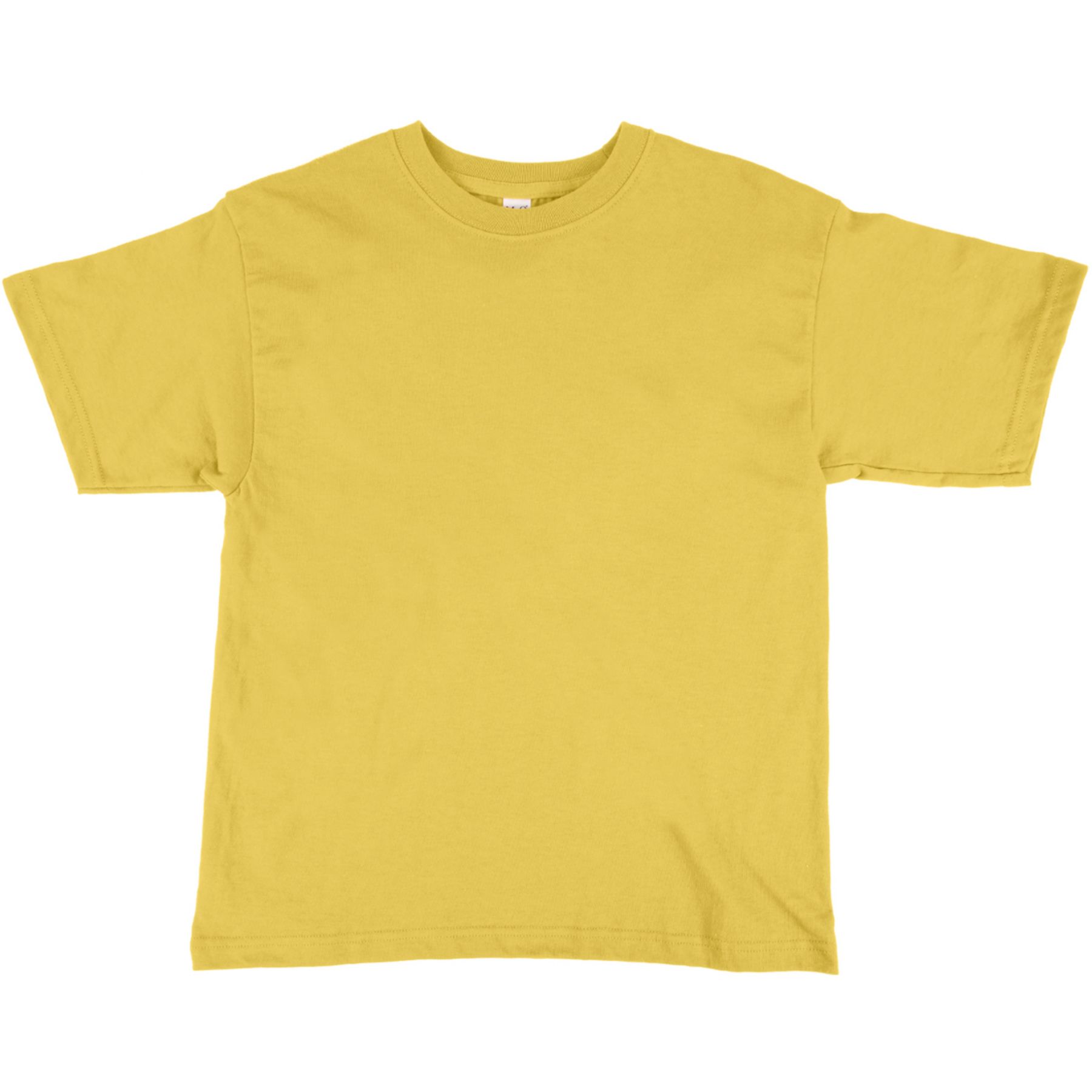 M&O Youth Gold Soft T-Shirt 100% Cotton Screened 1