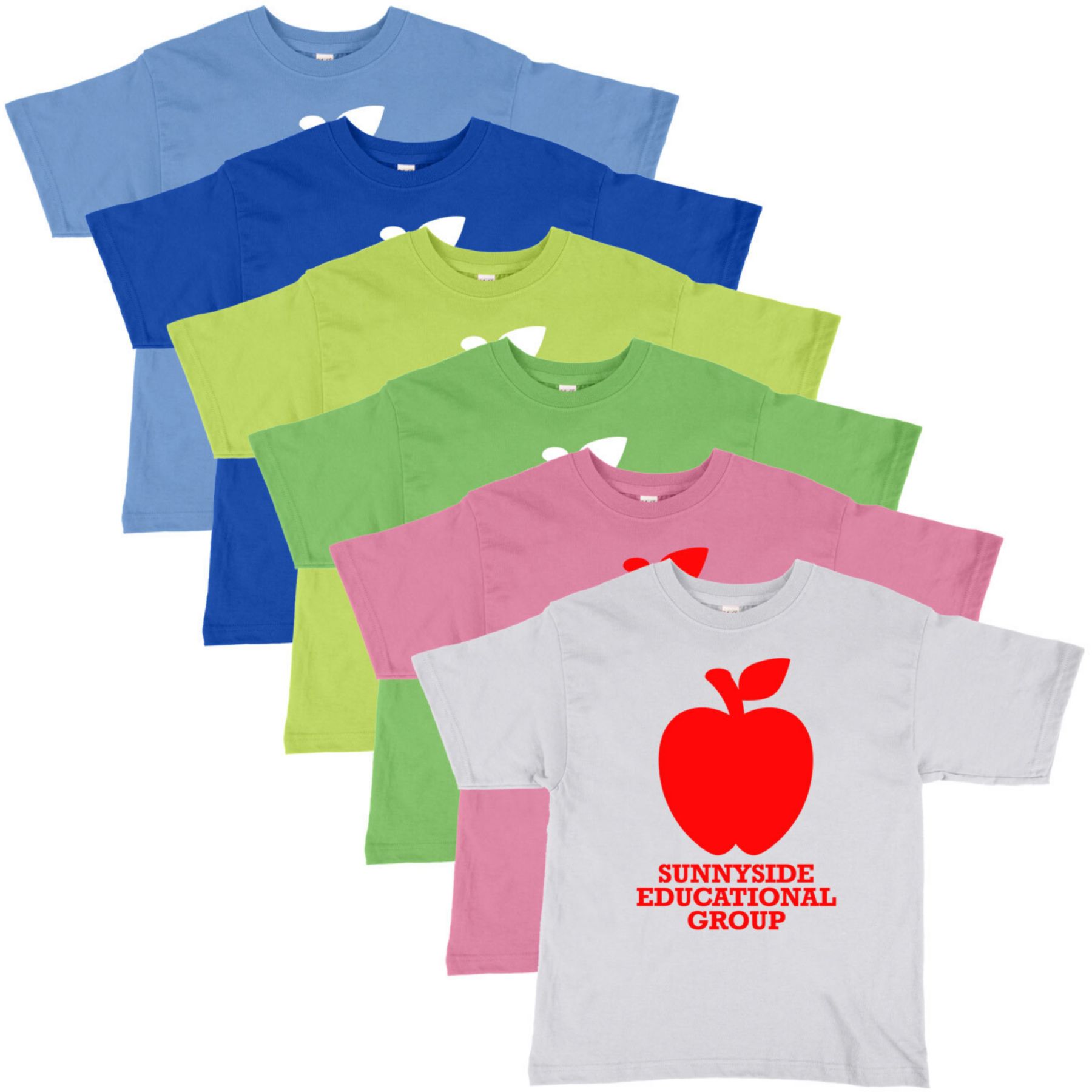 M&O Youth Gold Soft T-Shirt 100% Cotton Screened 1