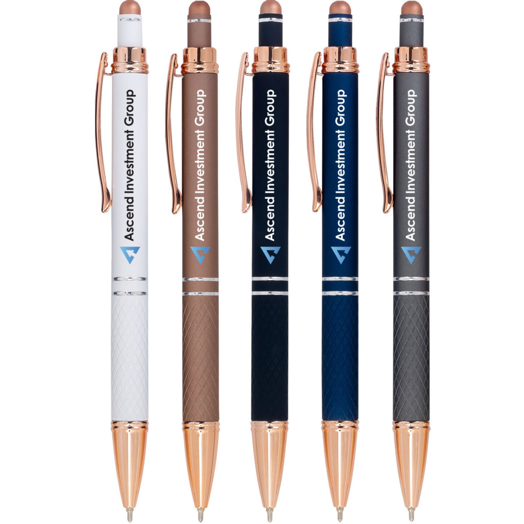 Full Color Crossgate Stylus Pen - Rose Gold 1