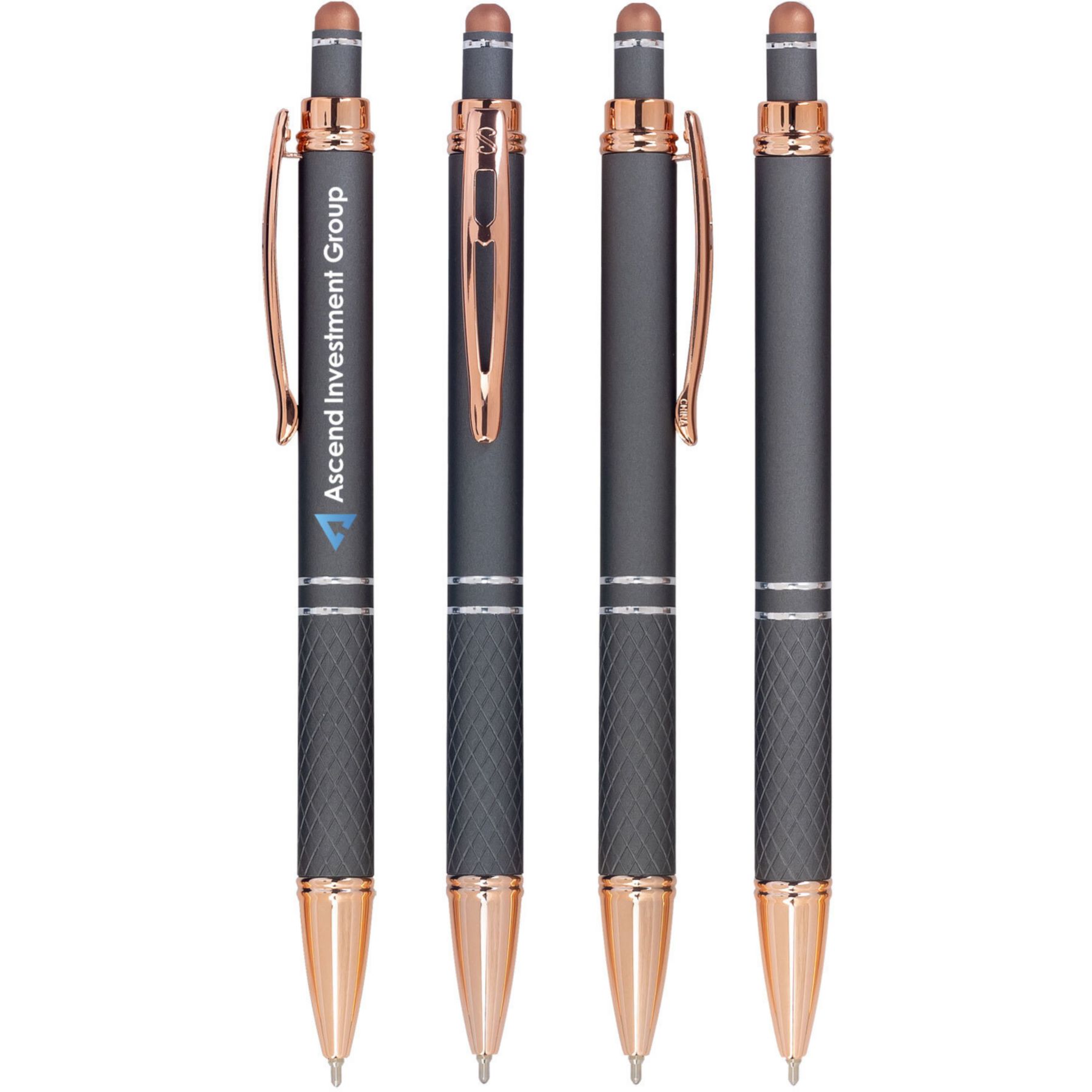 Full Color Crossgate Stylus Pen - Rose Gold 1