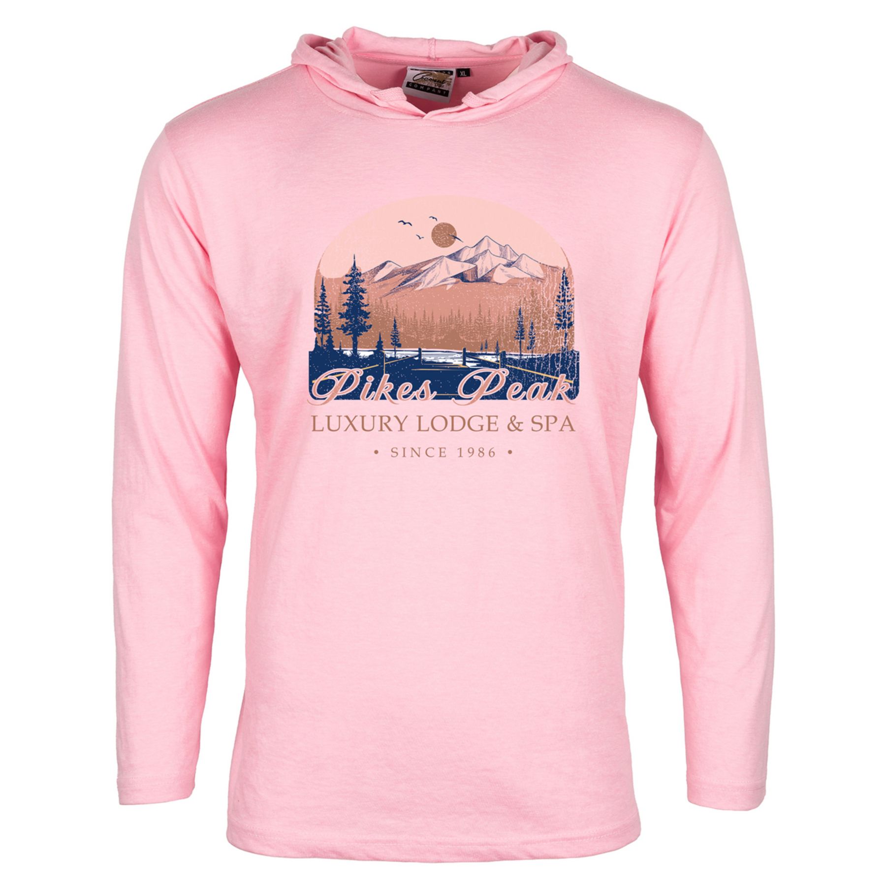 Adult Jersey Long Sleeve Hoodie - Full Color 1