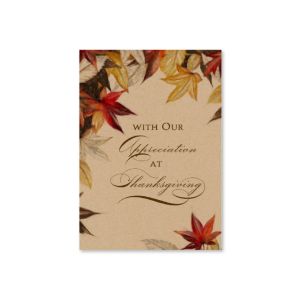 Thankful Appreciation Thanksgiving Card 1 Thankful Appreciation Thanksgiving Card 1