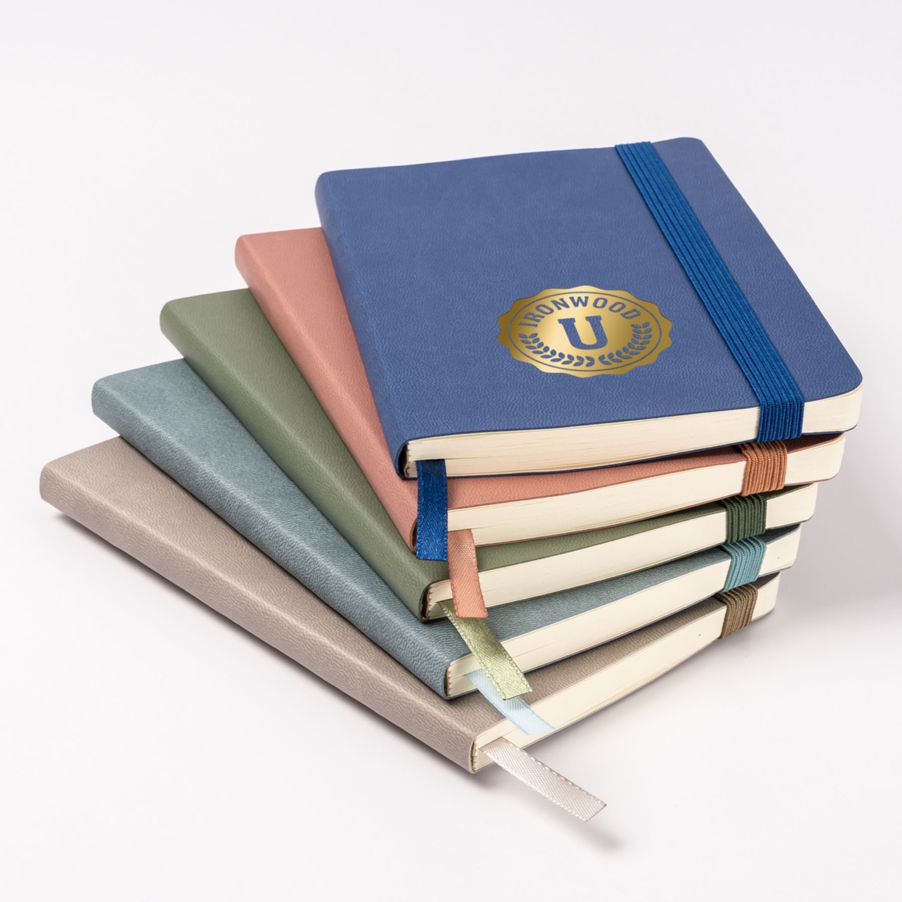 Saratoga Mini Soft Cover Journal - Hot Stamped 1