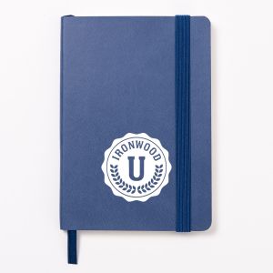 Saratoga Mini Soft Cover Journal - Hot Stamped 1 Saratoga Mini Soft Cover Journal - Hot Stamped 1