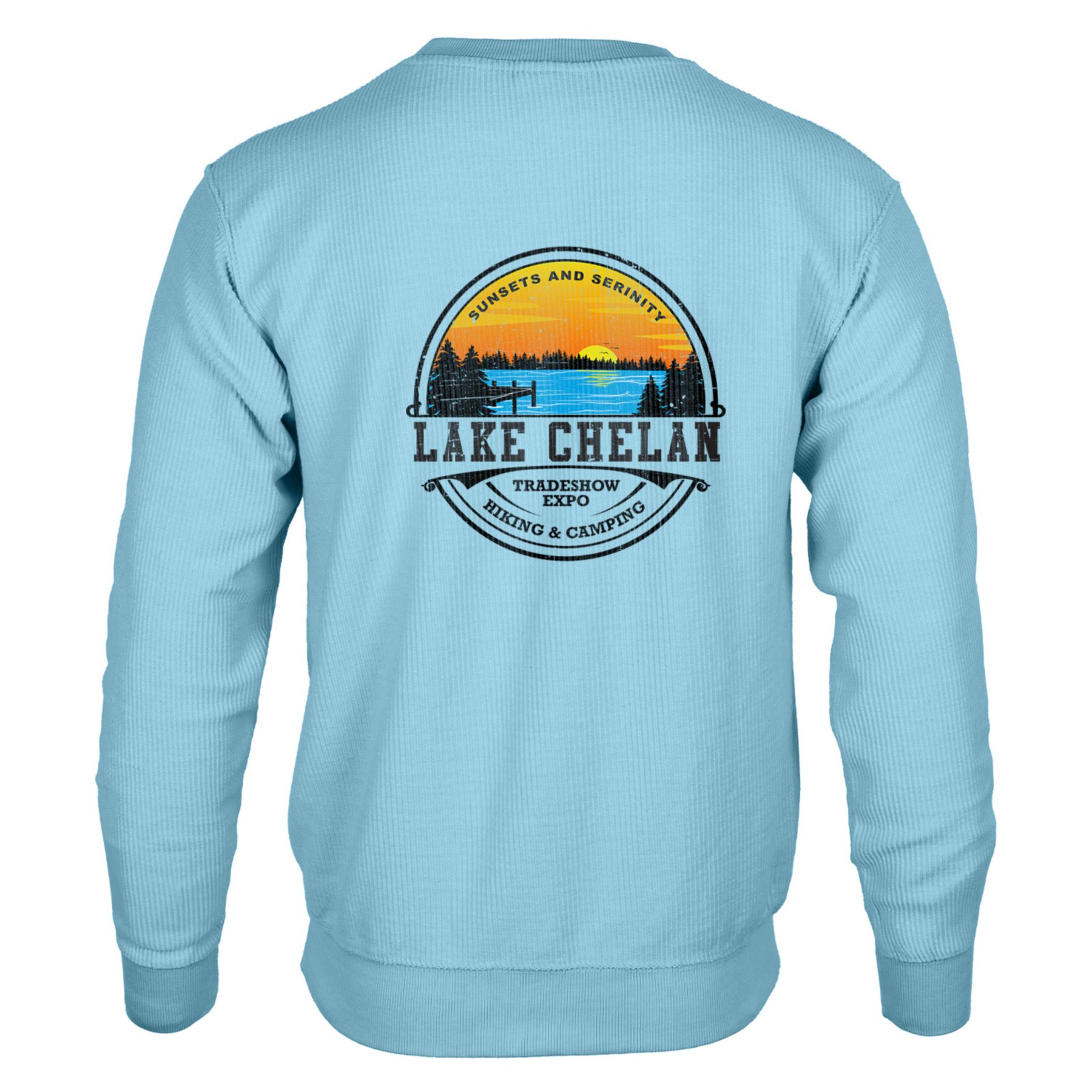 Adult Corduroy Sweatshirt - Full Color 1