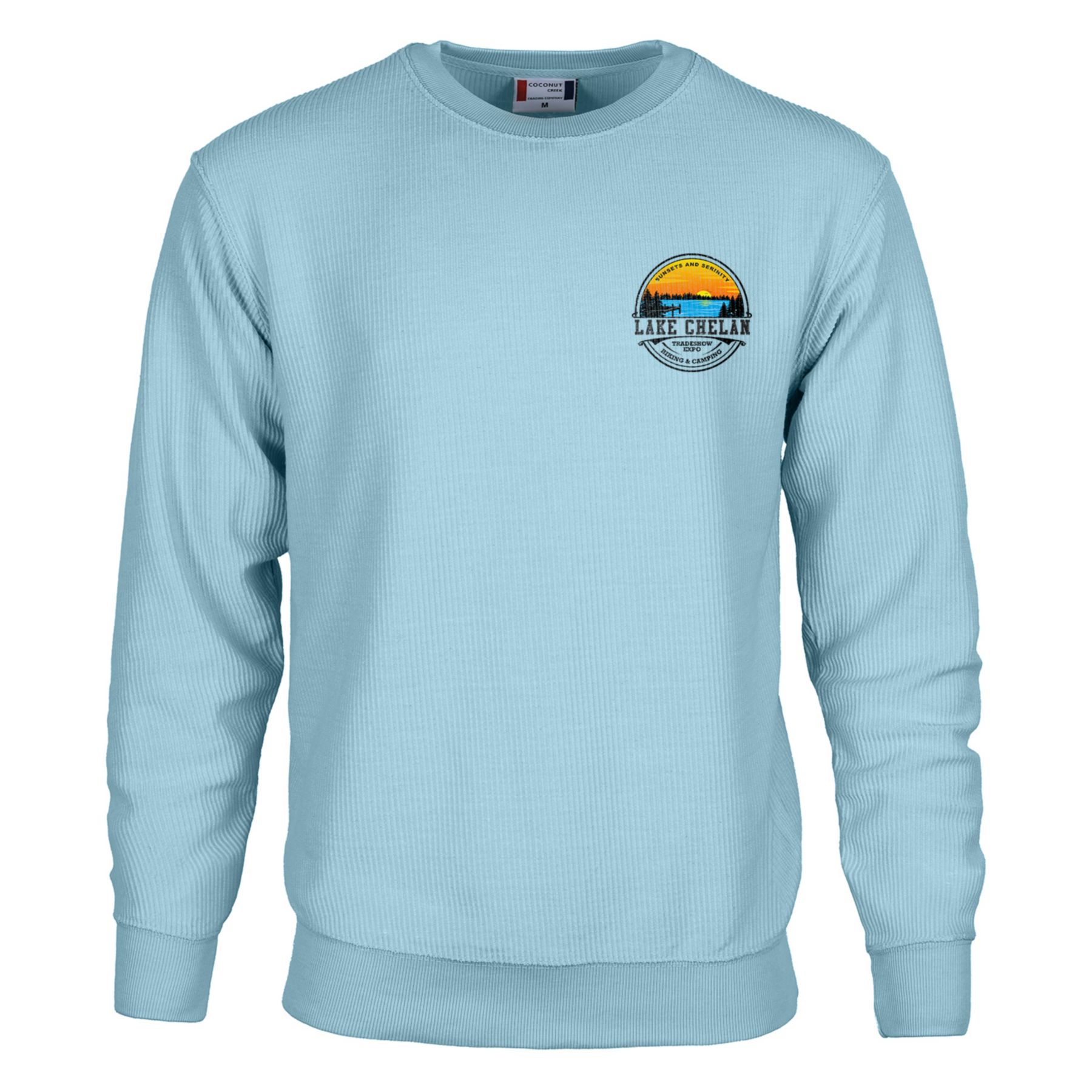 Adult Corduroy Sweatshirt - Full Color 1