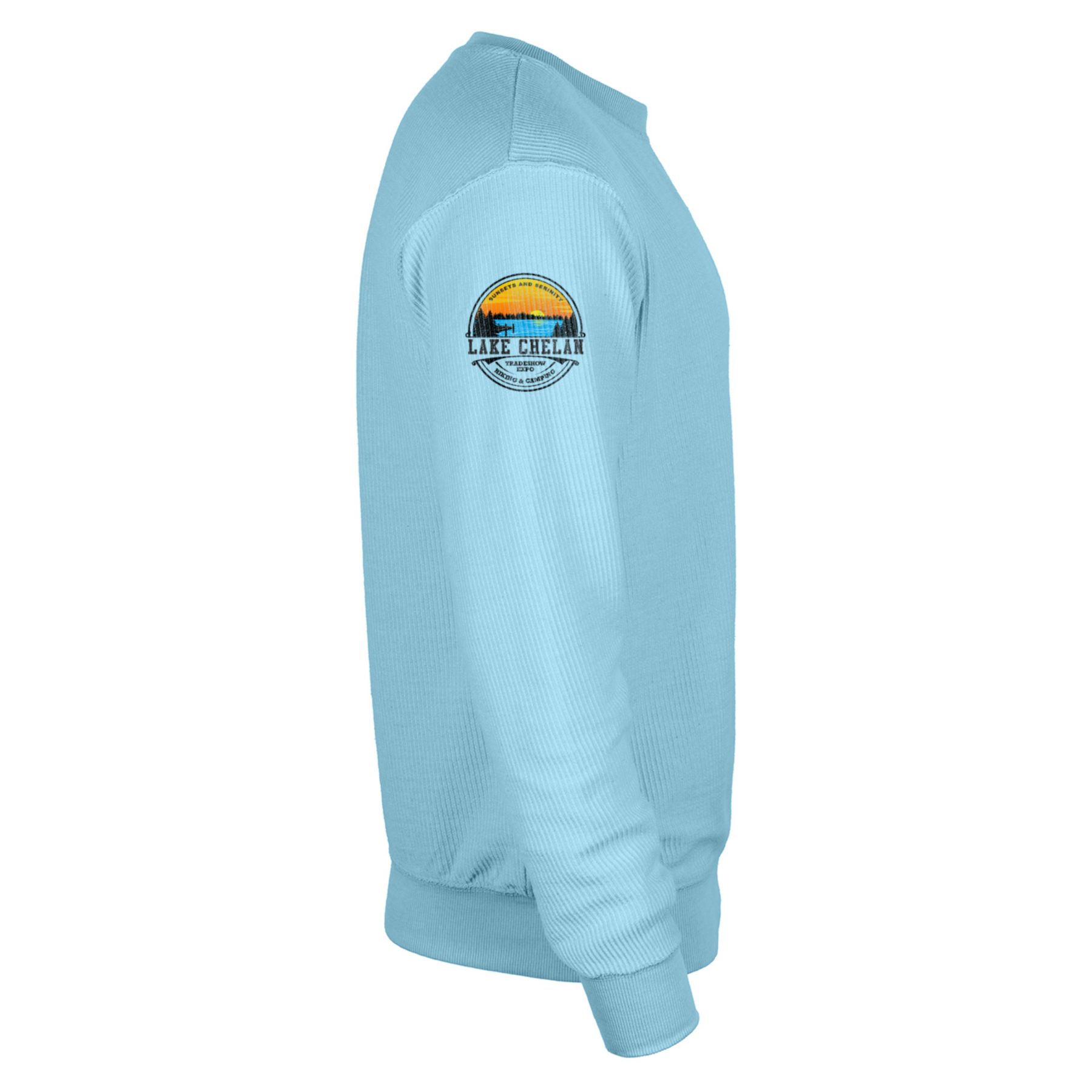 Adult Corduroy Sweatshirt - Full Color 1