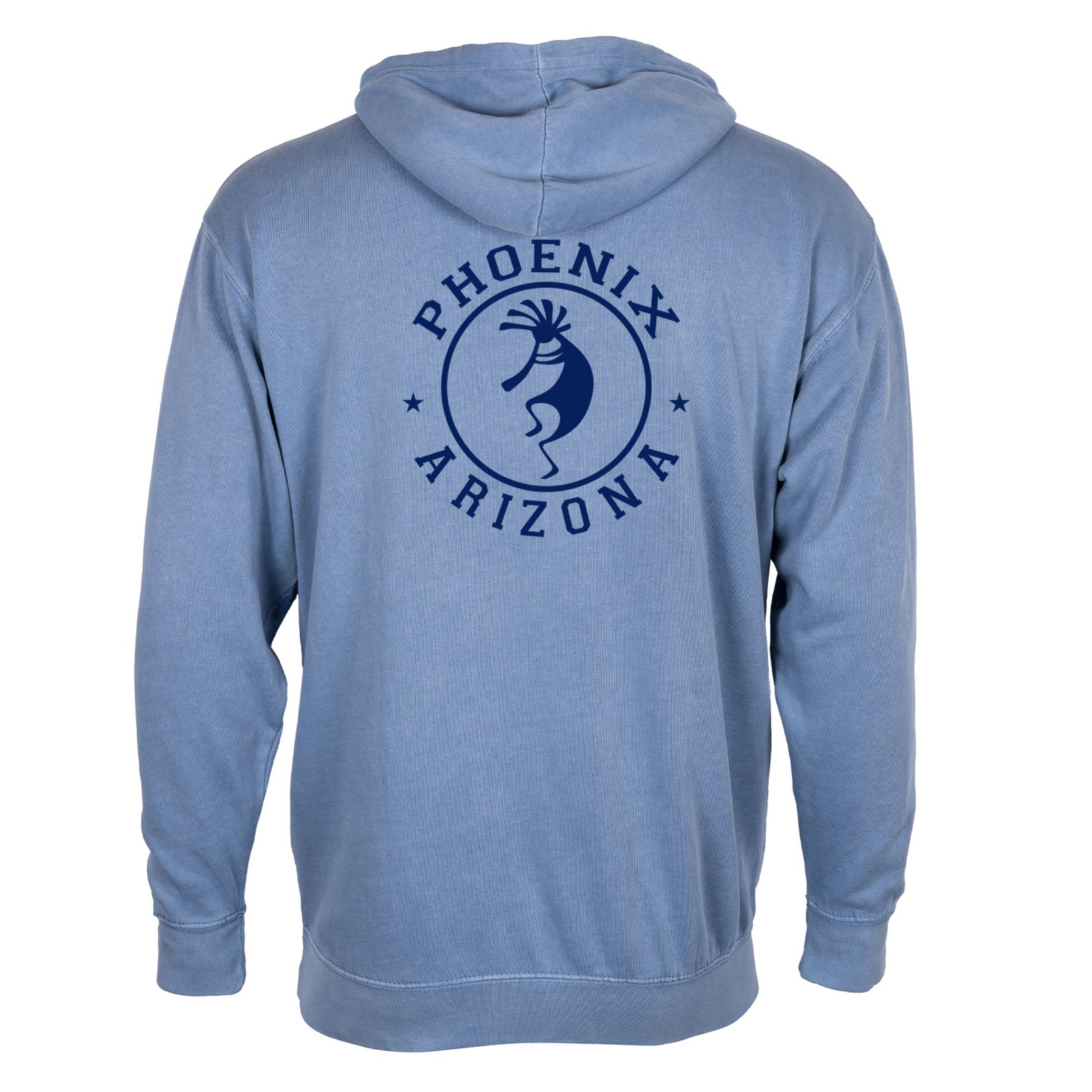 Unisex Garment Dye Hoodie - Screen Print 1