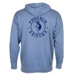 Unisex Garment Dye Hoodie - Screen Print 4 Unisex Garment Dye Hoodie - Screen Print 4