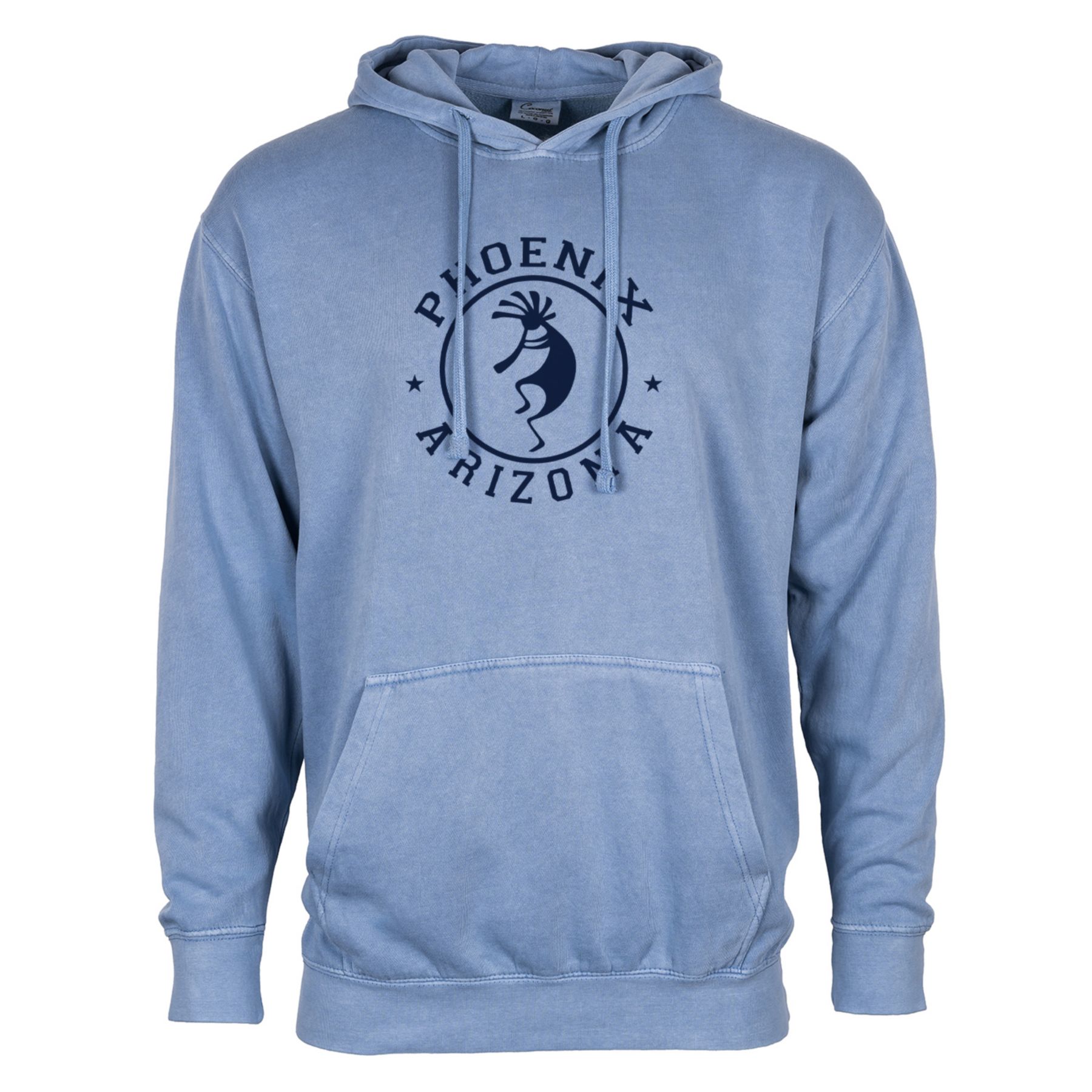 Unisex Garment Dye Hoodie - Screen Print 1