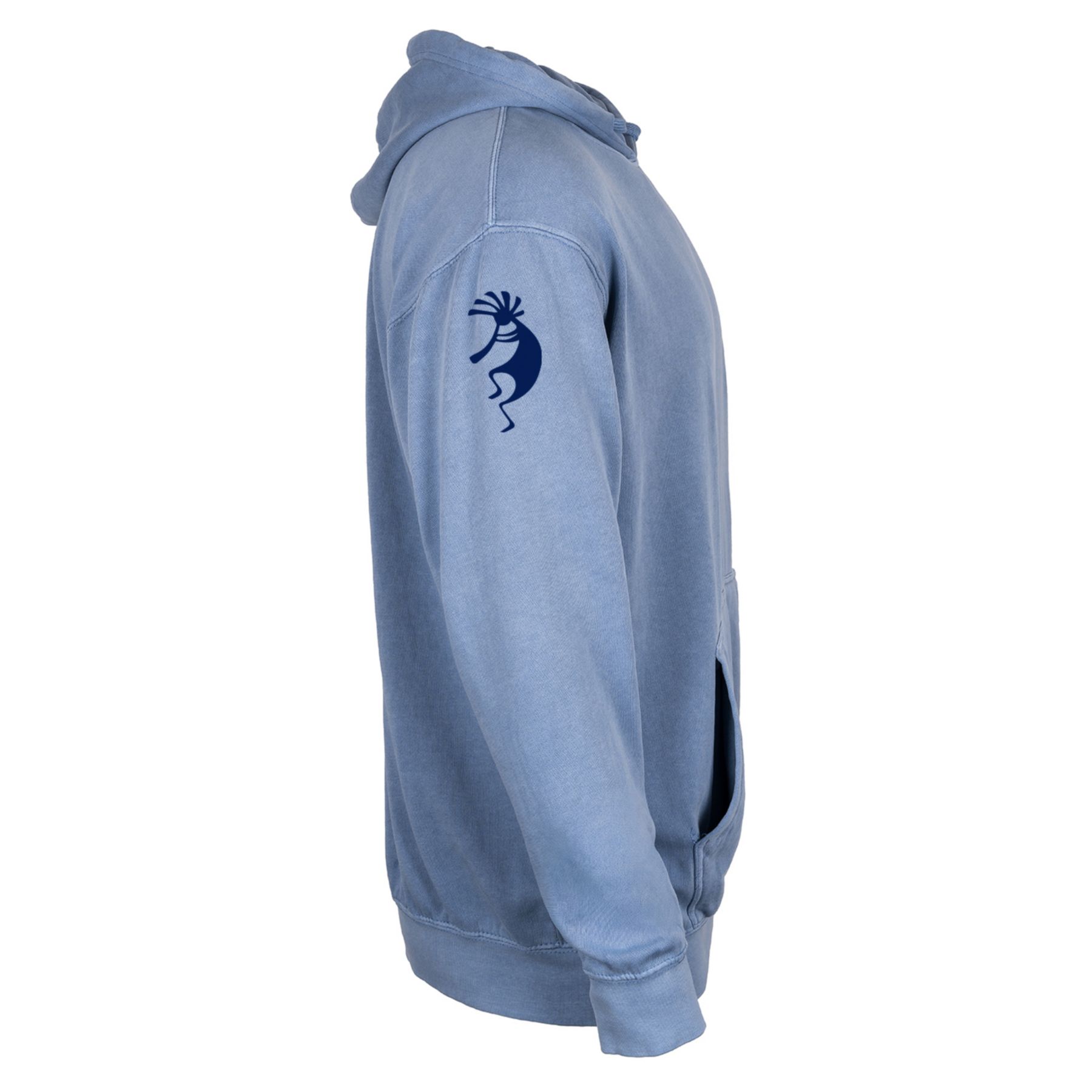 Unisex Garment Dye Hoodie - Screen Print 1