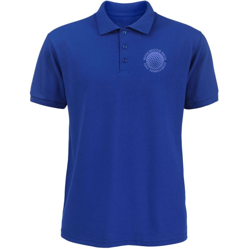 Embroidered Men%27s 50/50 Polo Shirt 1 Embroidered Men%27s 50/50 Polo Shirt 1