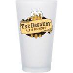 Full Color Frosted Pint Glass 16 Oz 1 Full Color Frosted Pint Glass 16 Oz 1
