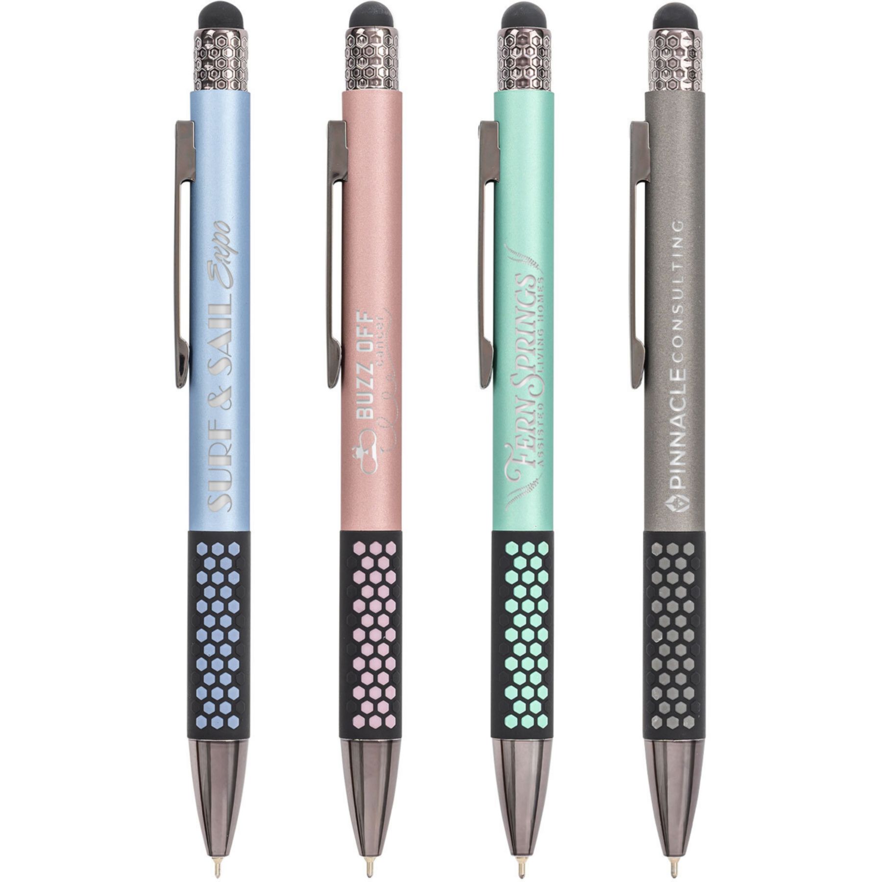 Honeycomb Accent Gel Glide Pen 1
