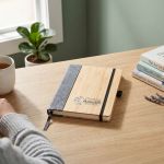 Fc Saratoga Horizon Bamboo & Leather Journal 6 Fc Saratoga Horizon Bamboo & Leather Journal 6