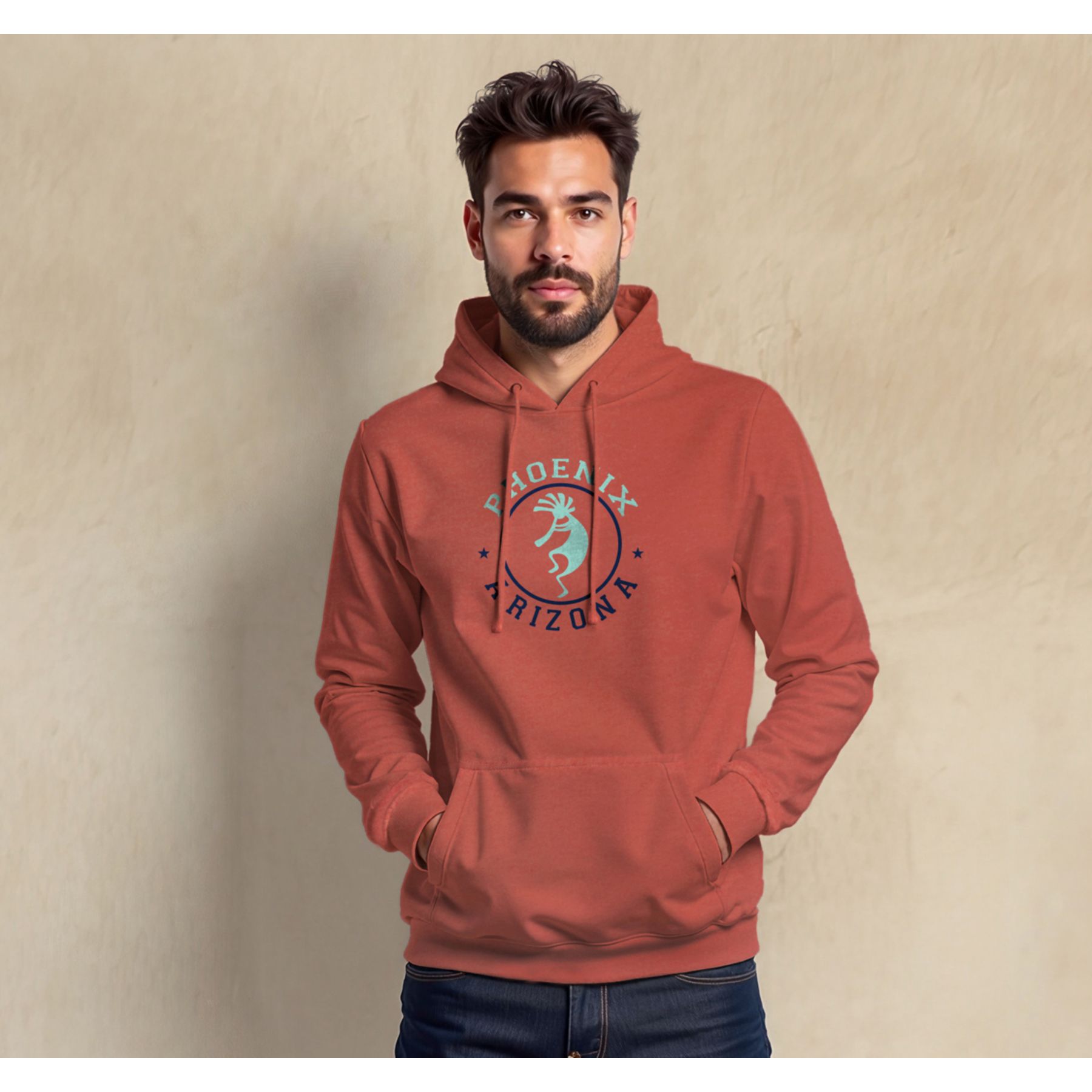 Unisex Garment Dye Hoodie - Full Color 1