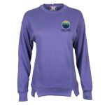 Ladies' French Terry Oversized Crew - Embroidery 2 Ladies' French Terry Oversized Crew - Embroidery 2