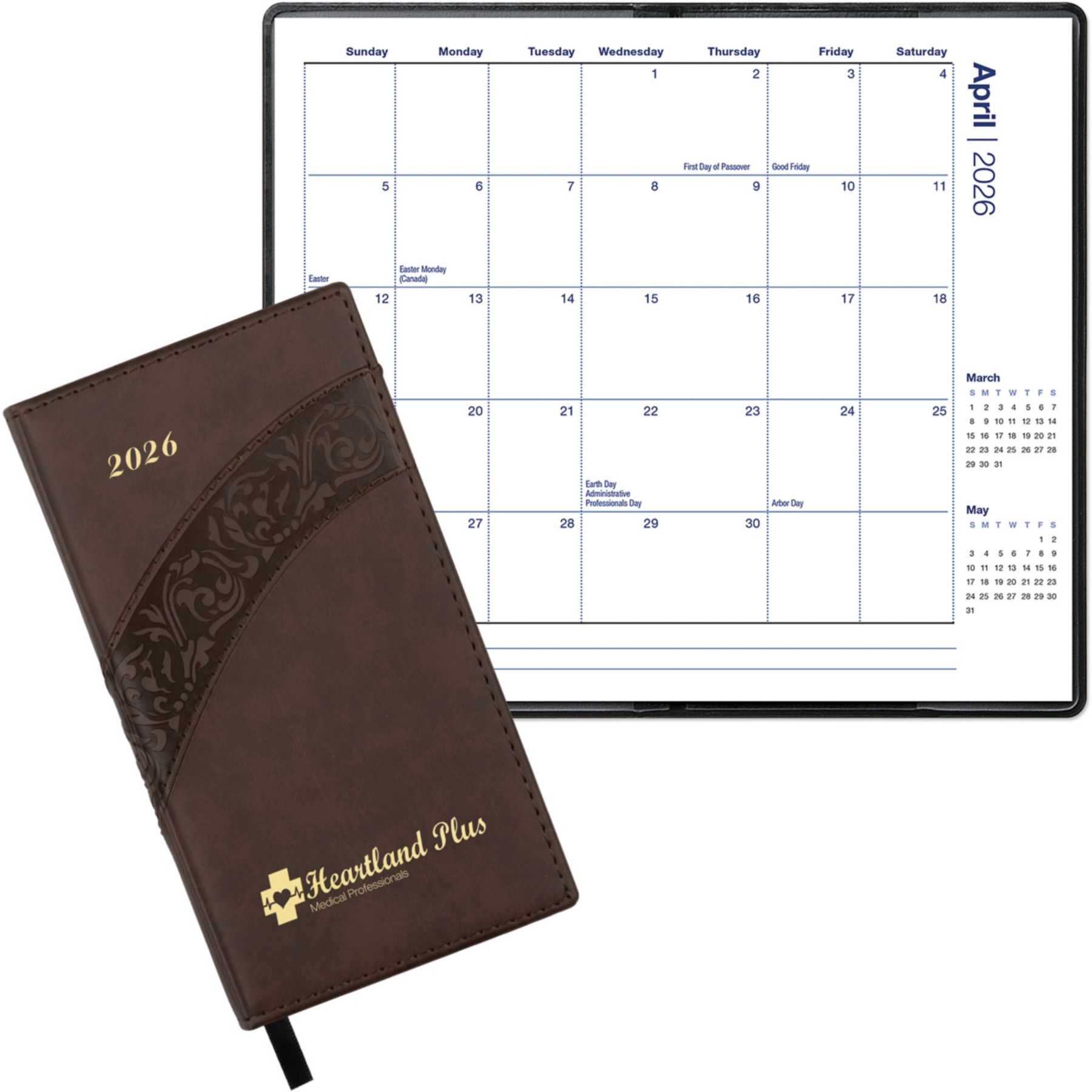 Tuscany Classic Monthly Pocket Calendar 1