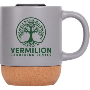 Cork Bottom Ceramic Mug 13 Oz With Lid 1 Cork Bottom Ceramic Mug 13 Oz With Lid 1