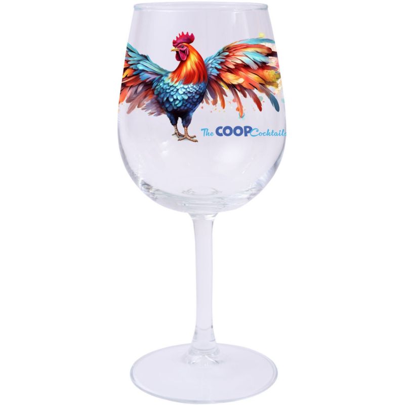 Full Color Wine Glass 12.75 1 Full Color Wine Glass 12.75 1