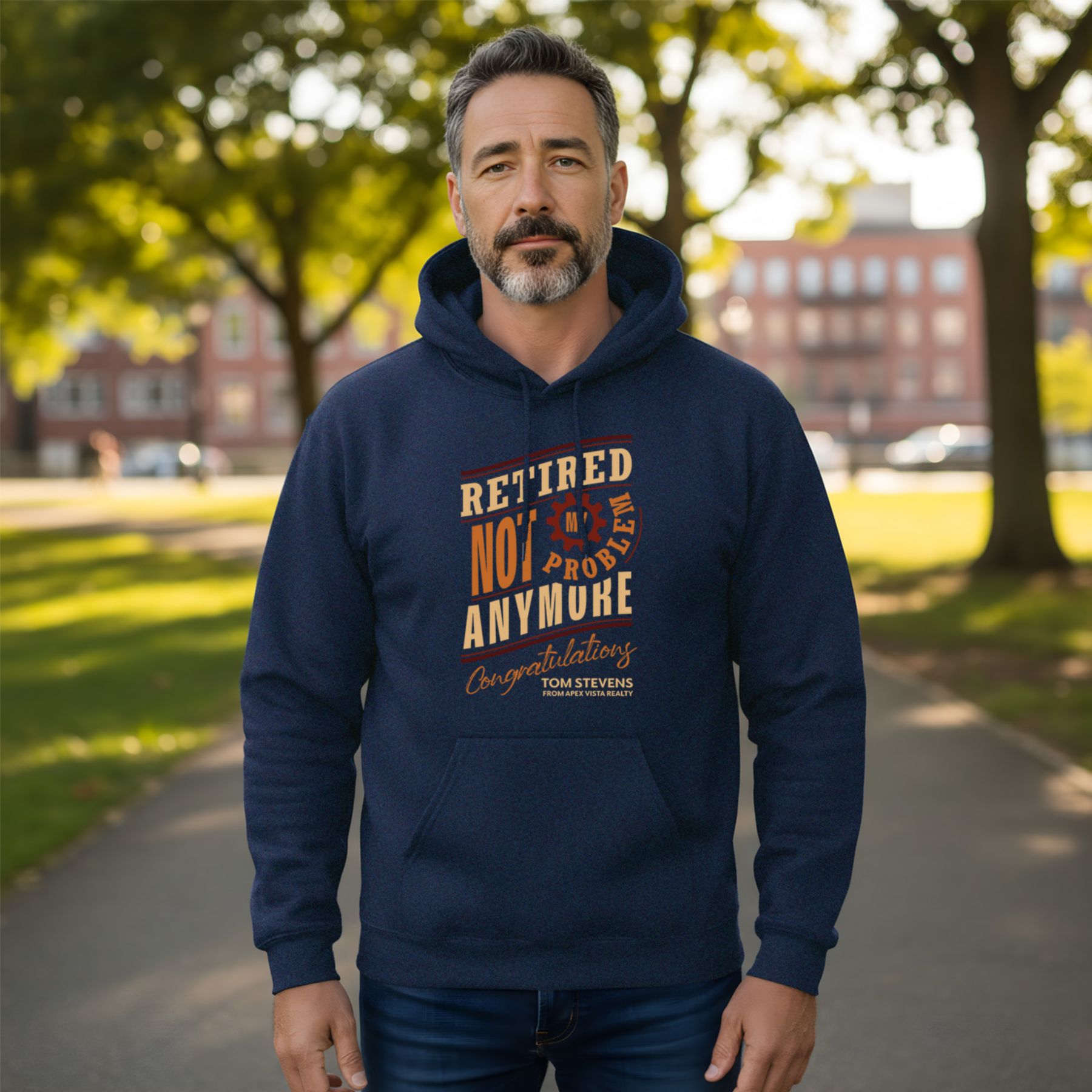 Full Color Gildan Hooded Sweatshirt