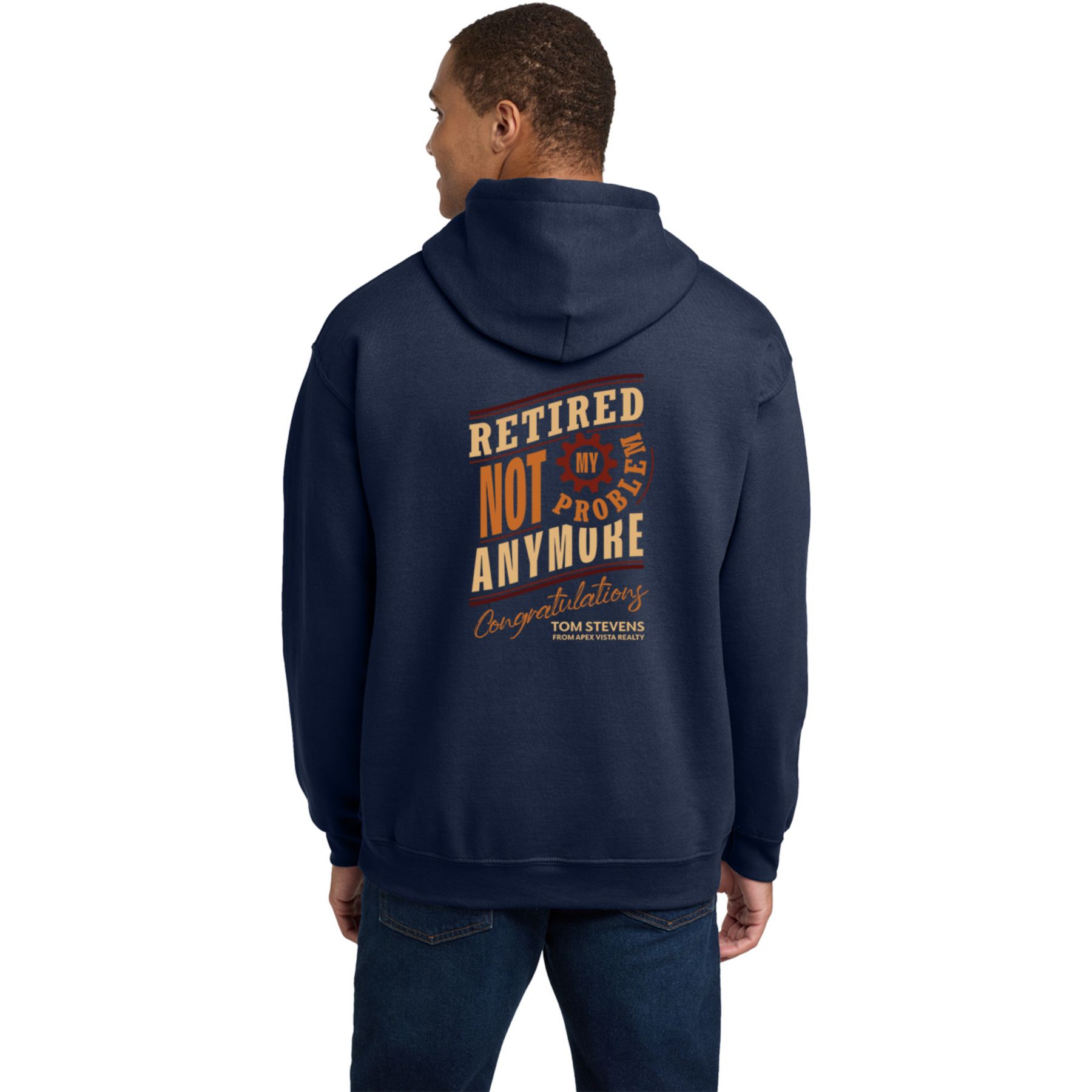 Full Color Gildan Hooded Sweatshirt