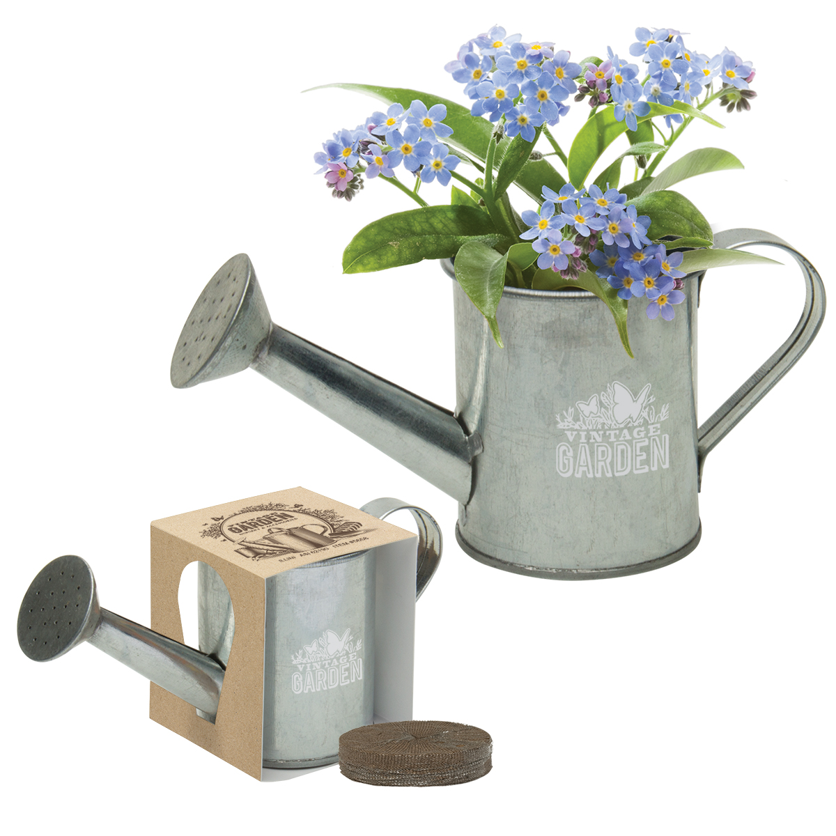 Mini Watering Can Blossom Kit w/Seeds 1