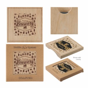 Wood Bottle Opener Coaster 1 Wood Bottle Opener Coaster 1