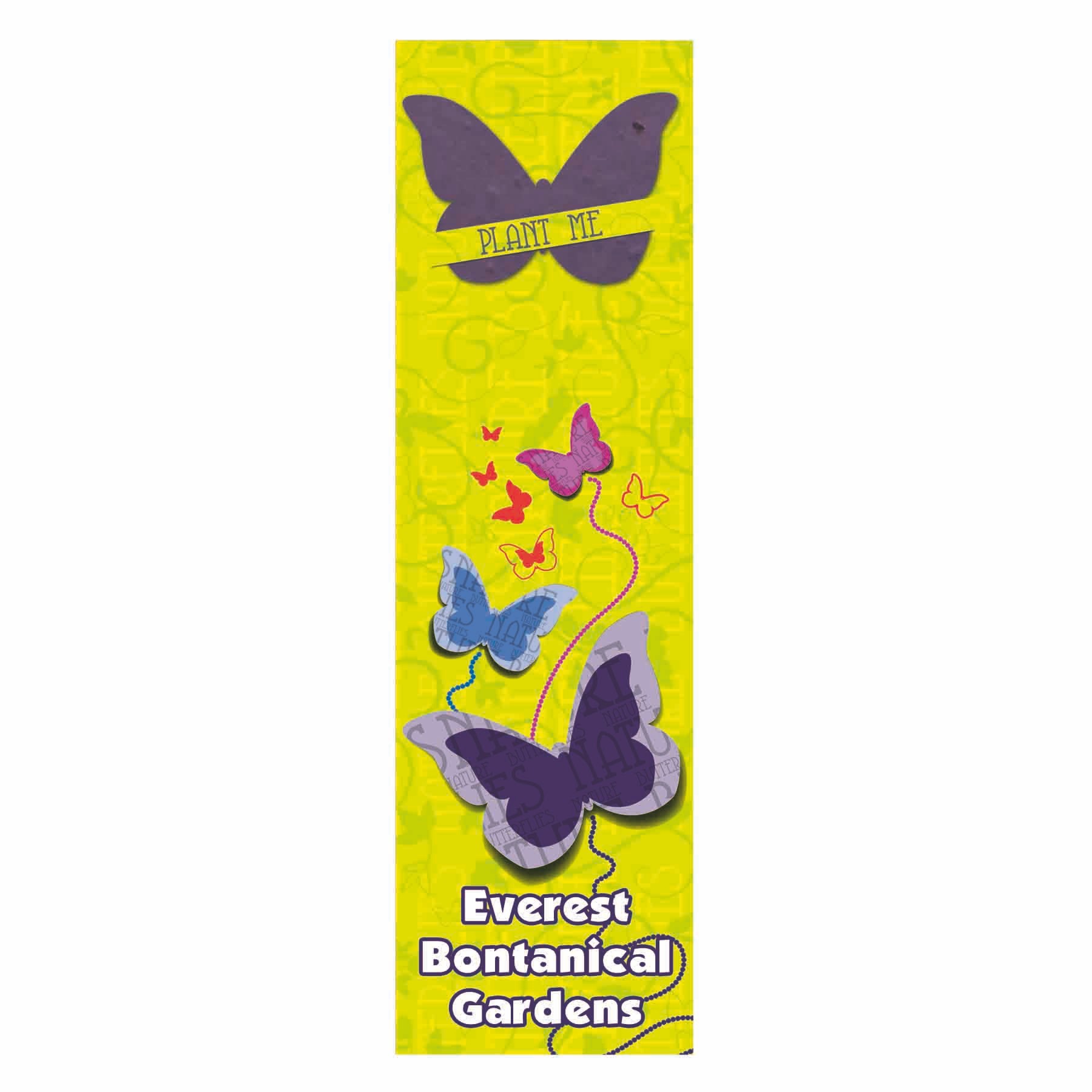 Butterfly Seed Shape Bookmark 1