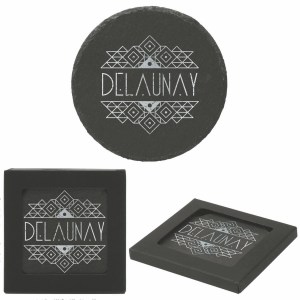 Round Slate Coaster 1 Round Slate Coaster 1