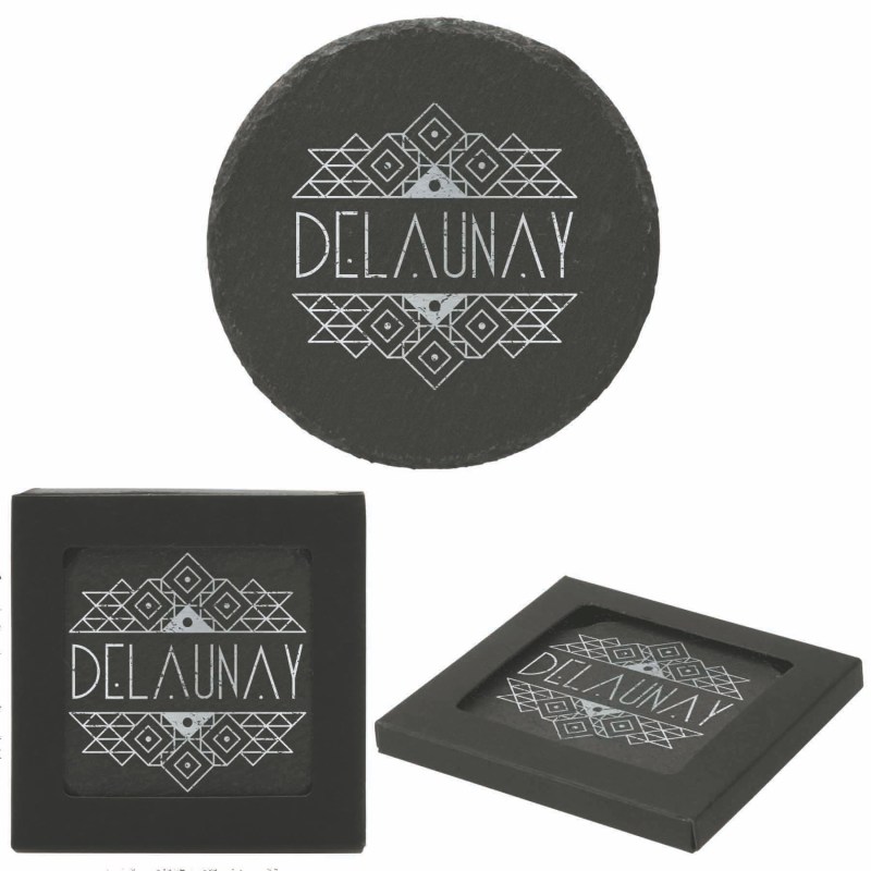 Round Slate Coaster 1 Round Slate Coaster 1