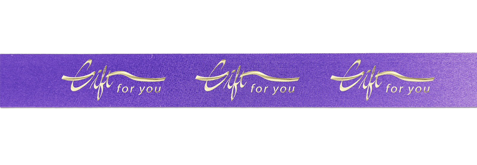 7/8" Bridal Satin Ribbon - 100yrd roll - Foil Print 1
