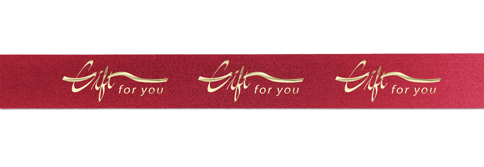 7/8" Bridal Satin Ribbon - 100yrd roll - Foil Print 1