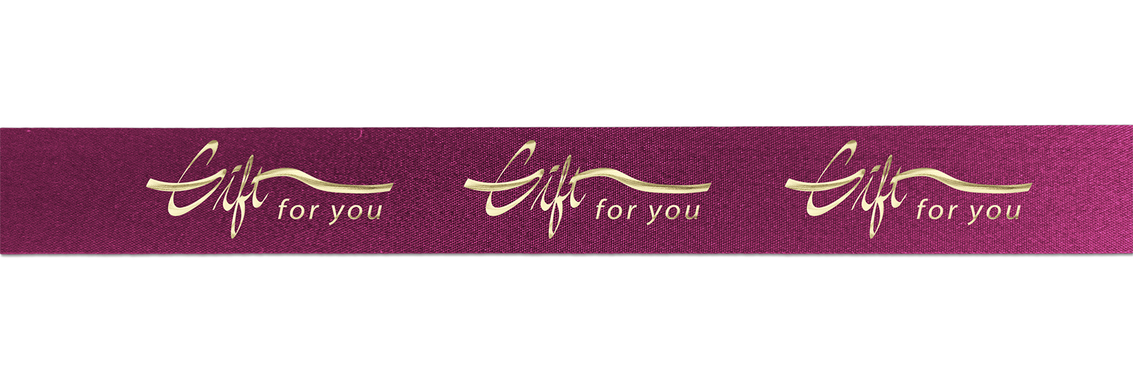 7/8" Bridal Satin Ribbon - 100yrd roll - Foil Print 1