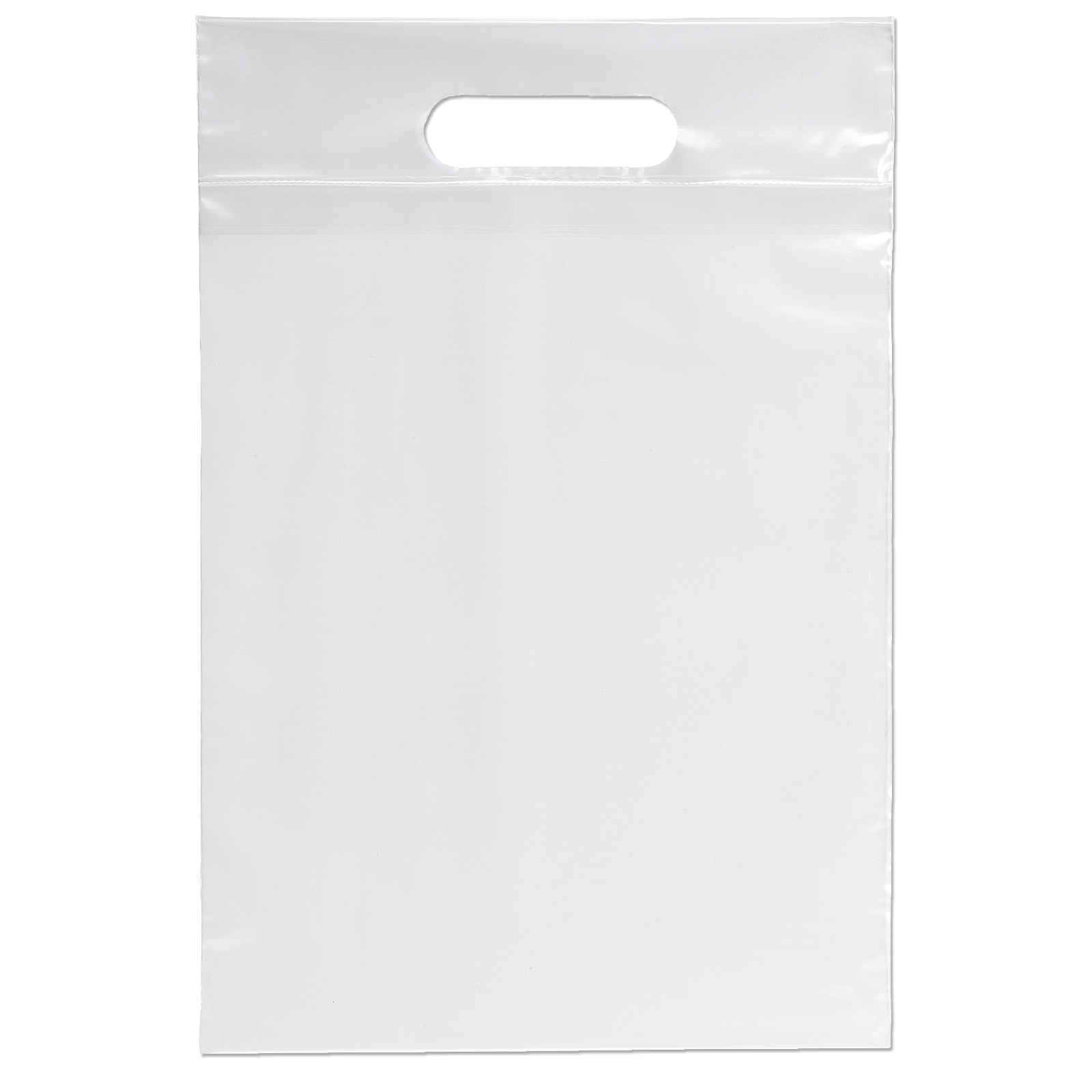 9 1/2W x 14H Die Cut Handle Bag - Dynamic Color 1