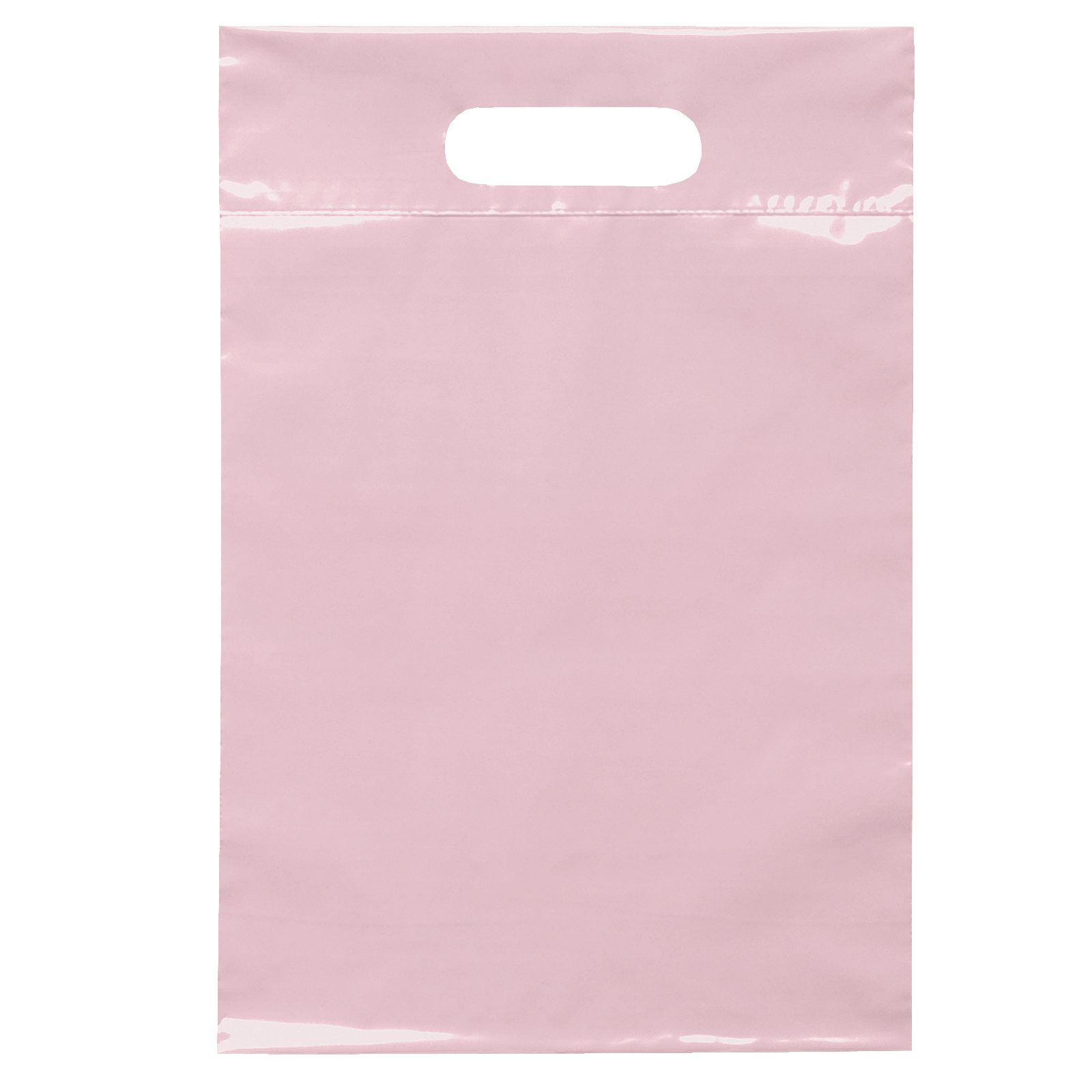 9 1/2W x 14H Die Cut Handle Bag - Dynamic Color 1